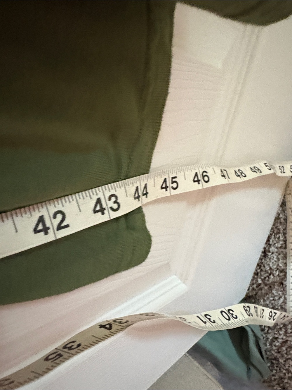 Olive Green Maxi Dress with Short Sleeves extra long for tall women! 2XL - Picture 2 of 5